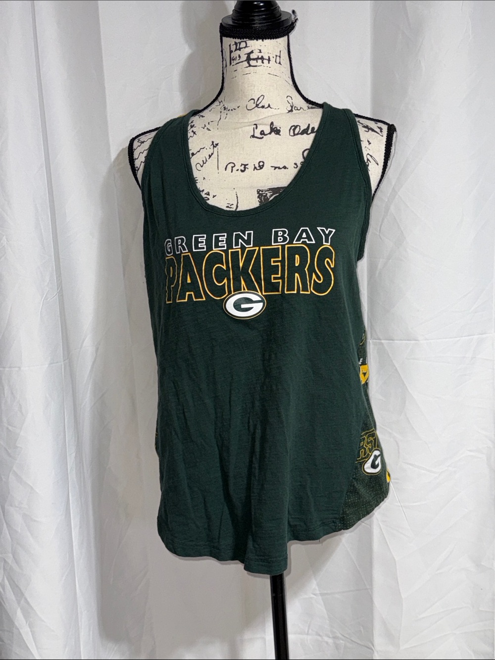 Packers Dark Green Tank Top - Official Team Apparel